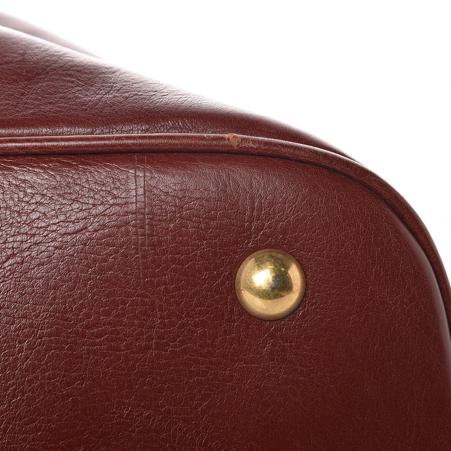 Calfskin Oversized Muse Bordeaux