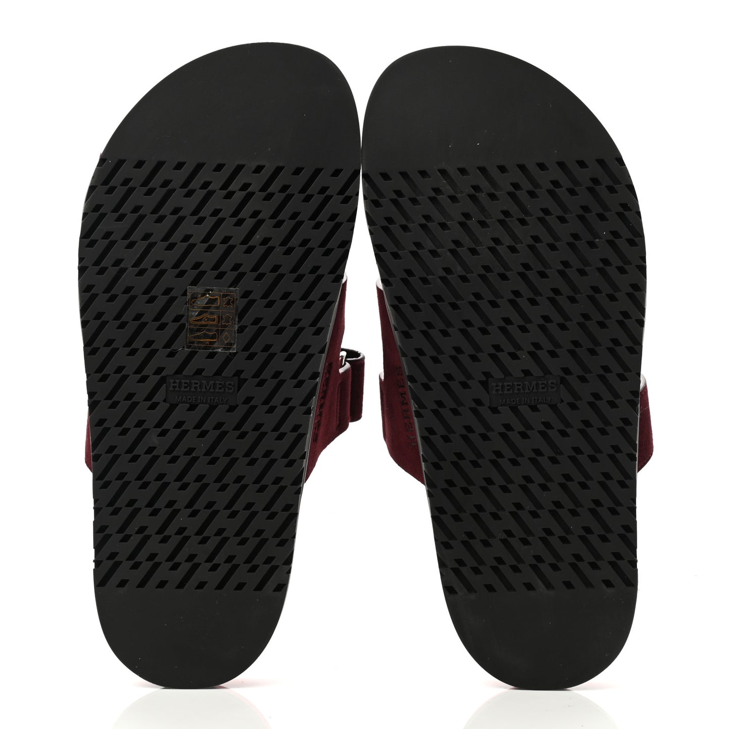 Suede Goatskin Womens Chypre Sandals 37 Rouge Marsala