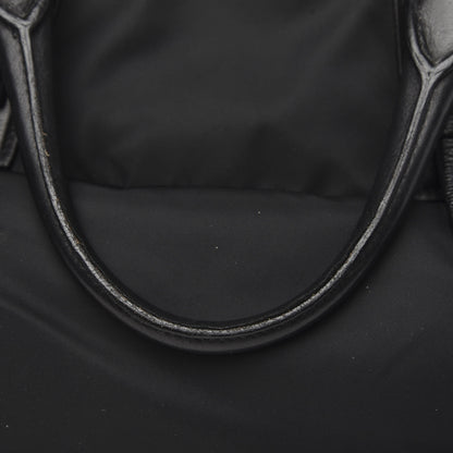 Prada Tessuto Nylon Soft Calf Tote Black 12 of 13