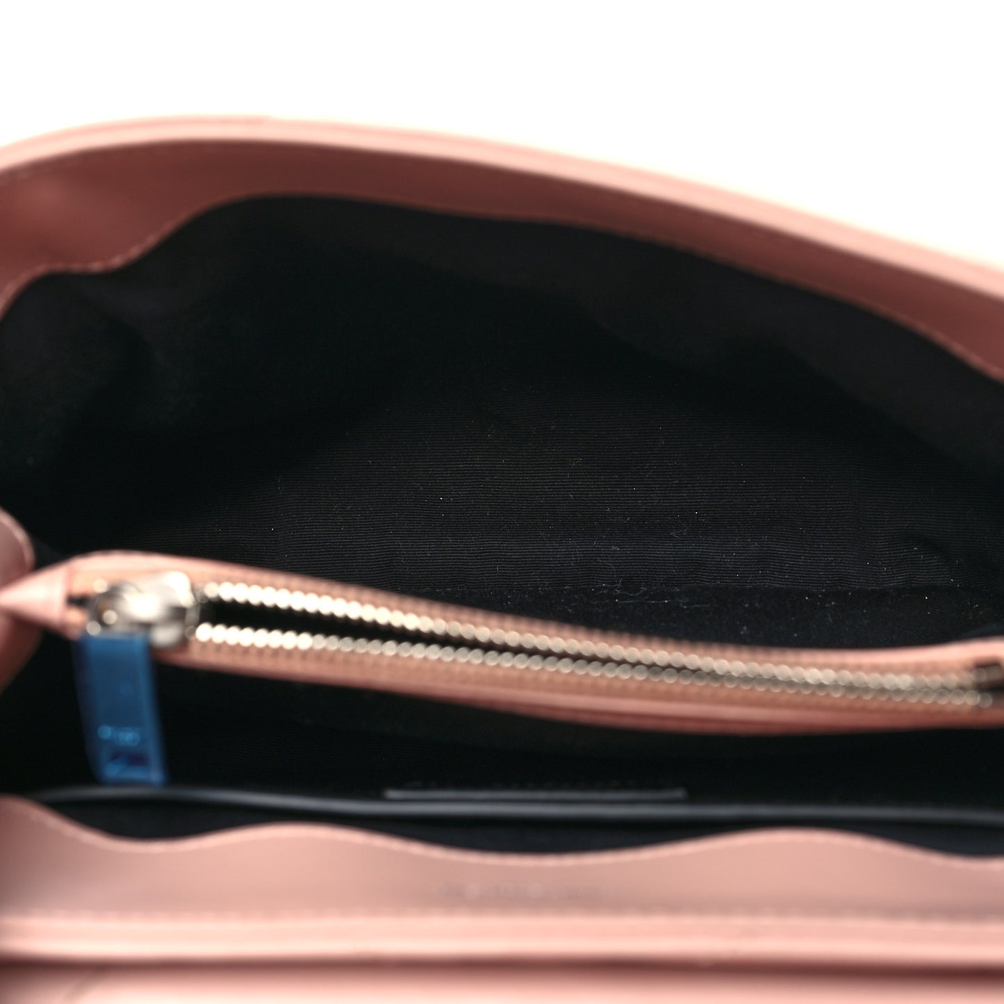 Calfskin Y Quilted Monogram Small Loulou Chain Satchel Pale Blush