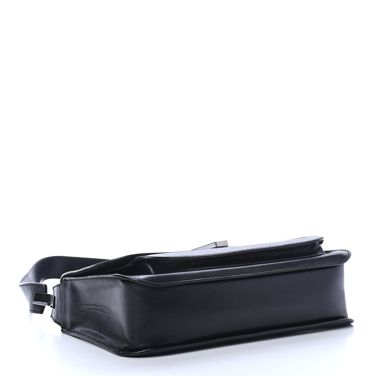 Calfskin Shoulder Bag Black