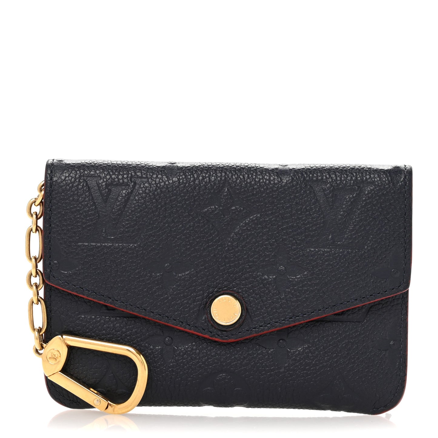Empreinte Key Pouch Marine Rouge