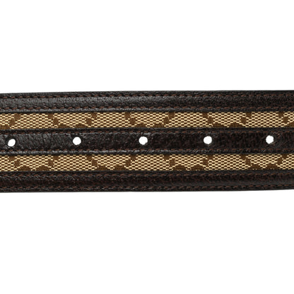 Gucci GG Supreme Monogram Interlocking G Belt 90 36 Ebony 3 of 7