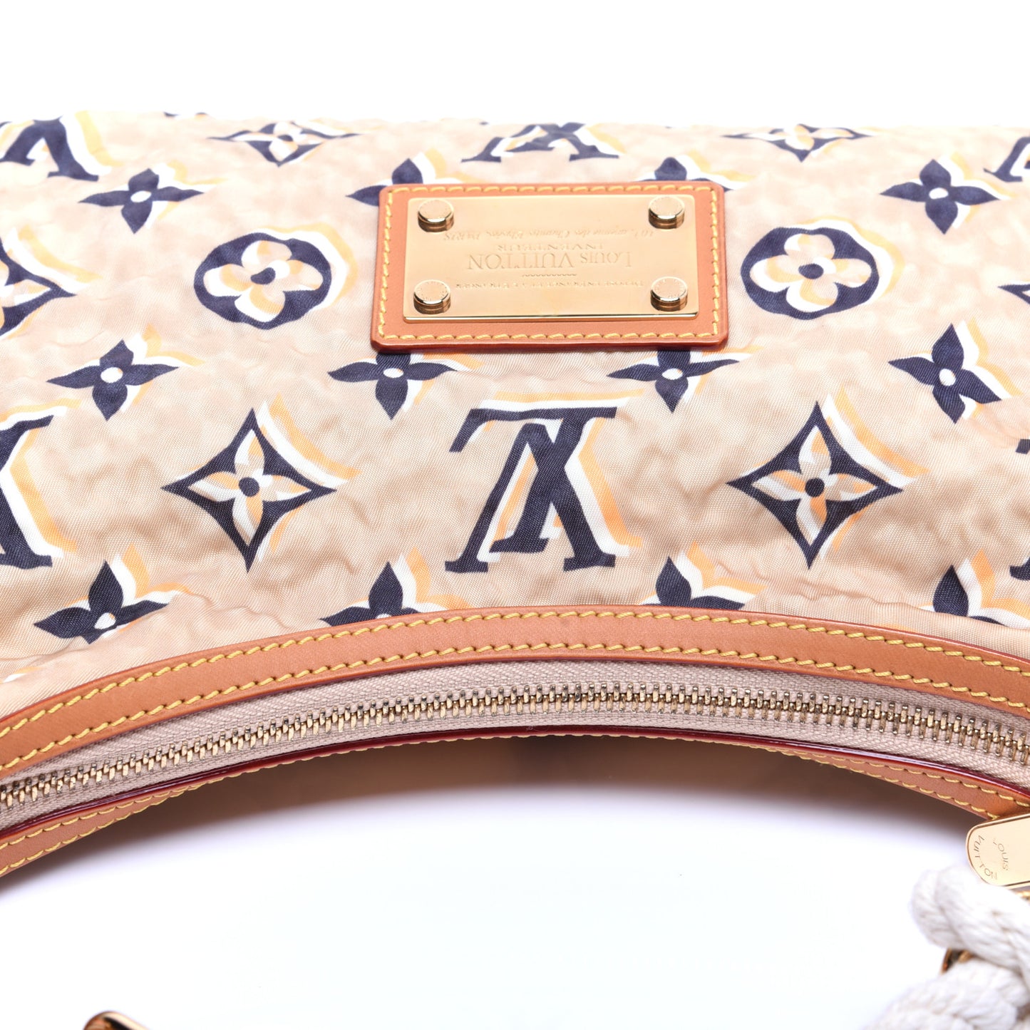 Nylon Monogram Cruise Bulles PM Beige