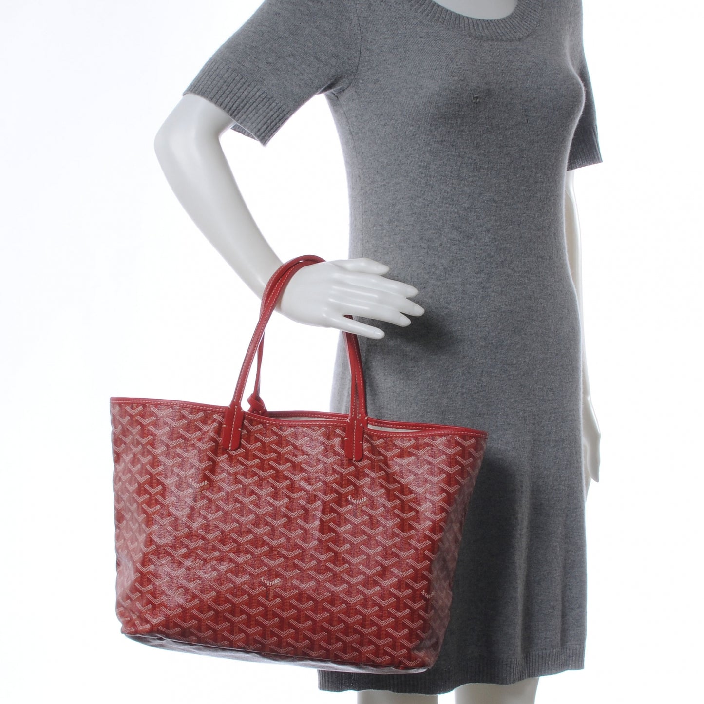 Goyardine Saint Louis PM Red
