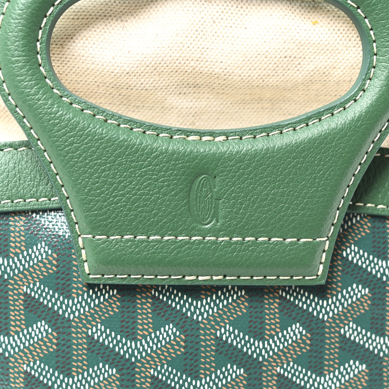 Goyard Goyardine Beluga Mini Green 6 of 10