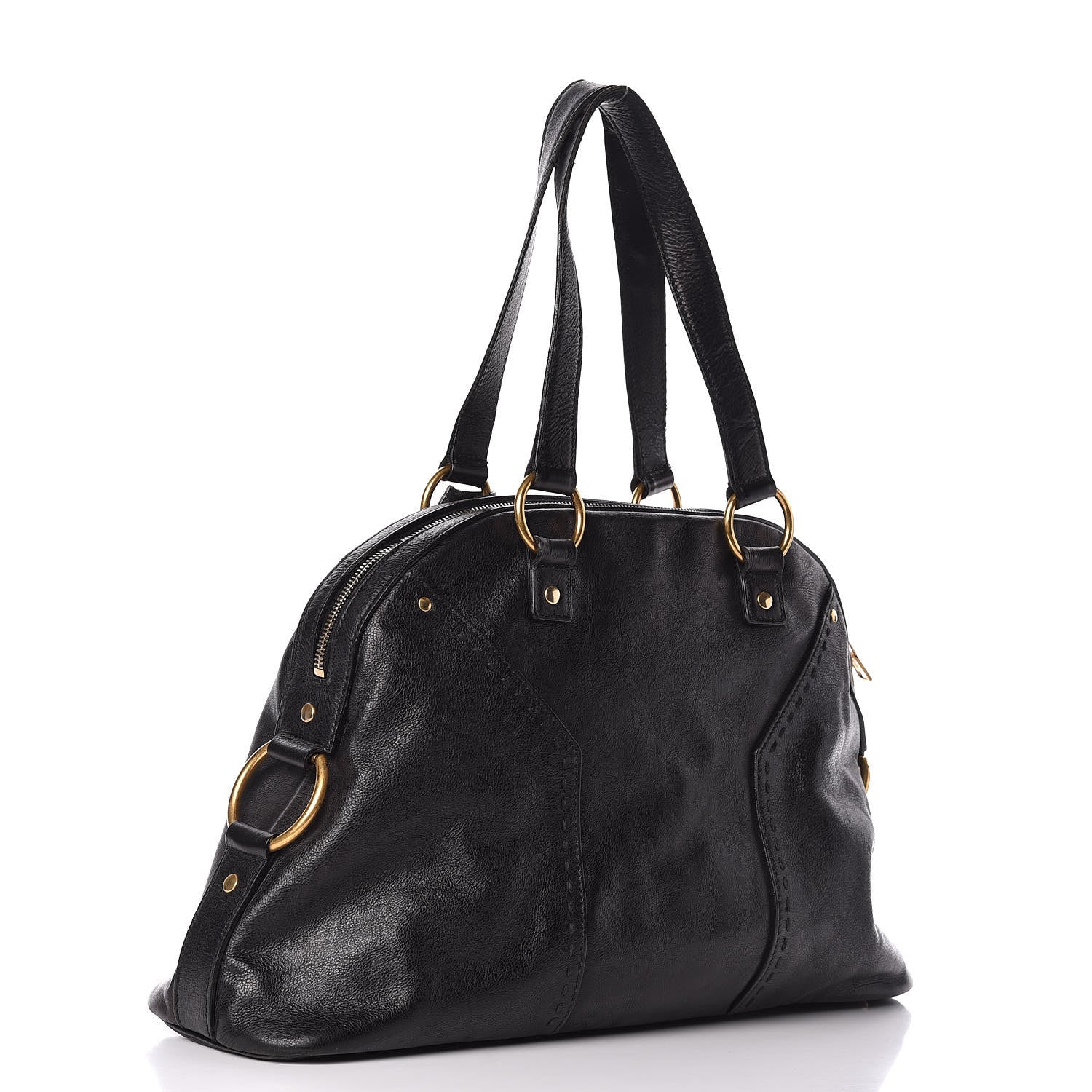 Saint Laurent Calfskin Large Muse Black 3 of 15