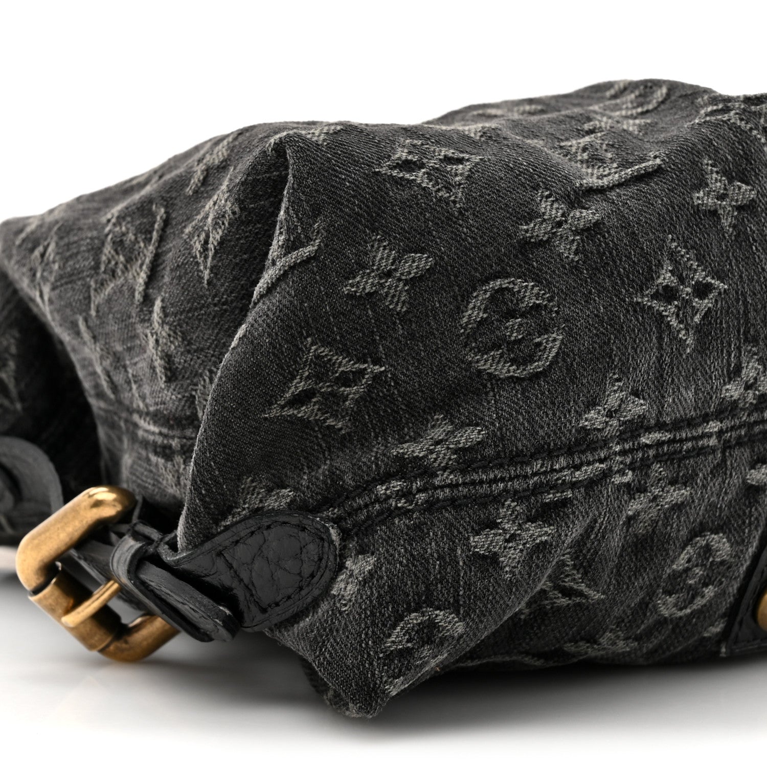 Louis Vuitton Denim Neo Cabby MM Black 9 of 13