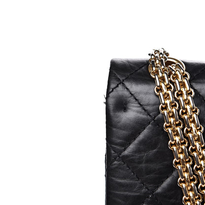 Chanel Aged Calfskin 50th Anniversary 2.55 Reissue 225 Flap Black 11 of 14