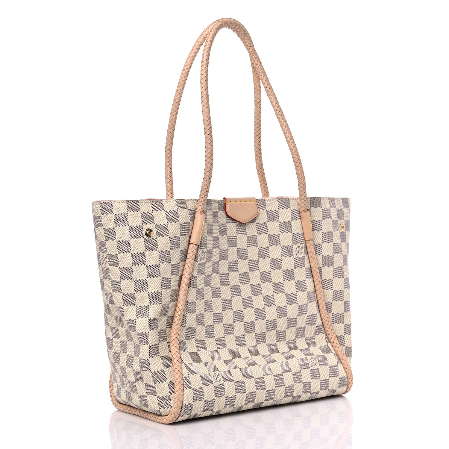 Louis Vuitton Damier Azur Propriano Rose Ballerine 3 of 8
