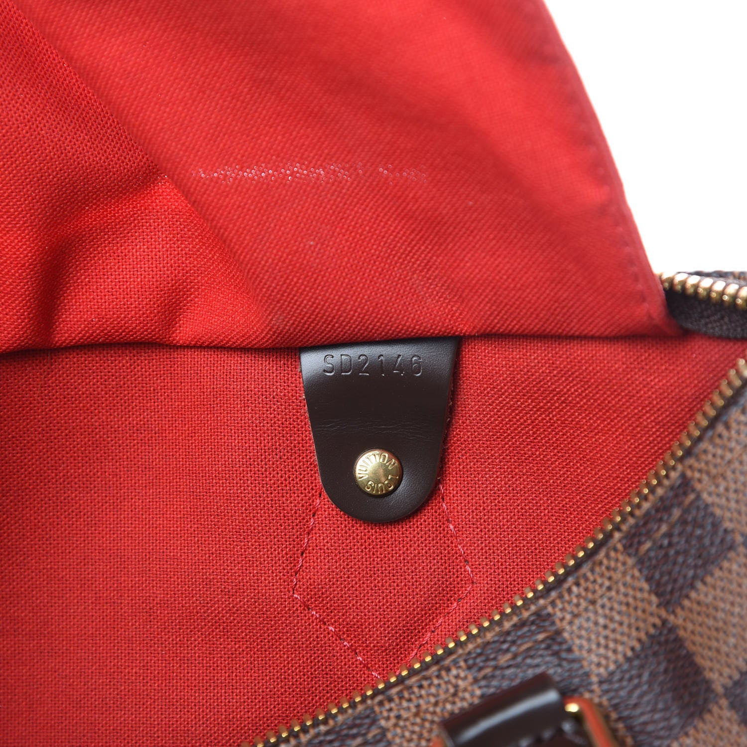 Louis Vuitton Damier Ebene Speedy Bandouliere 30 8 of 19