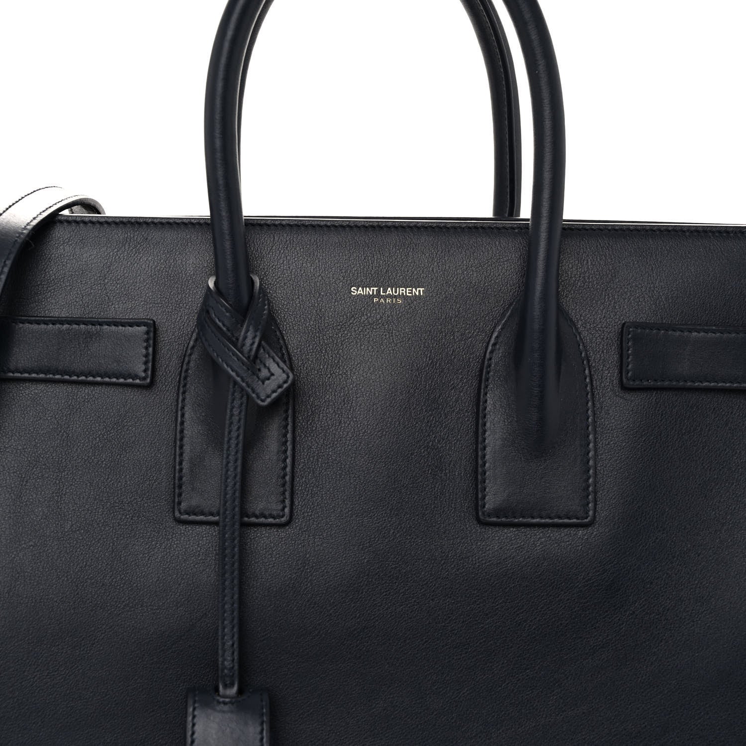 Saint Laurent Calfskin Small Sac De Jour Navy 8 of 10