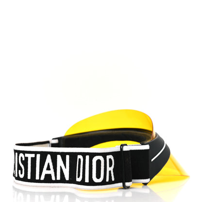 Christian Dior Acetate DiorClub1 Sun Visor Yellow 2 of 8
