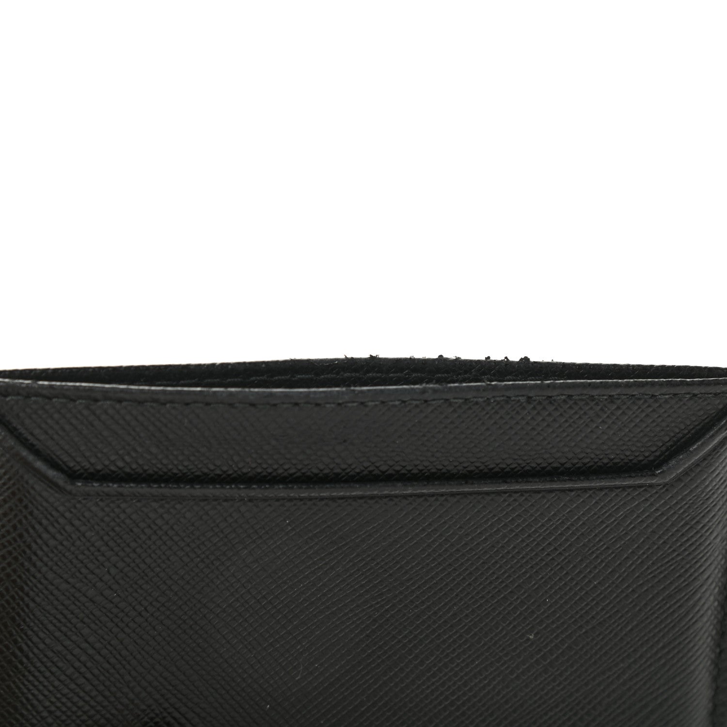 Prada Saffiano Metal Flap Wallet Black 15 of 15