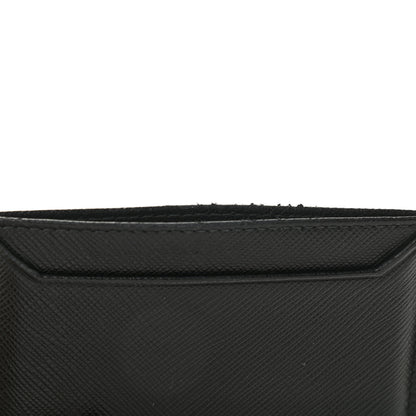 Prada Saffiano Metal Flap Wallet Black 15 of 15