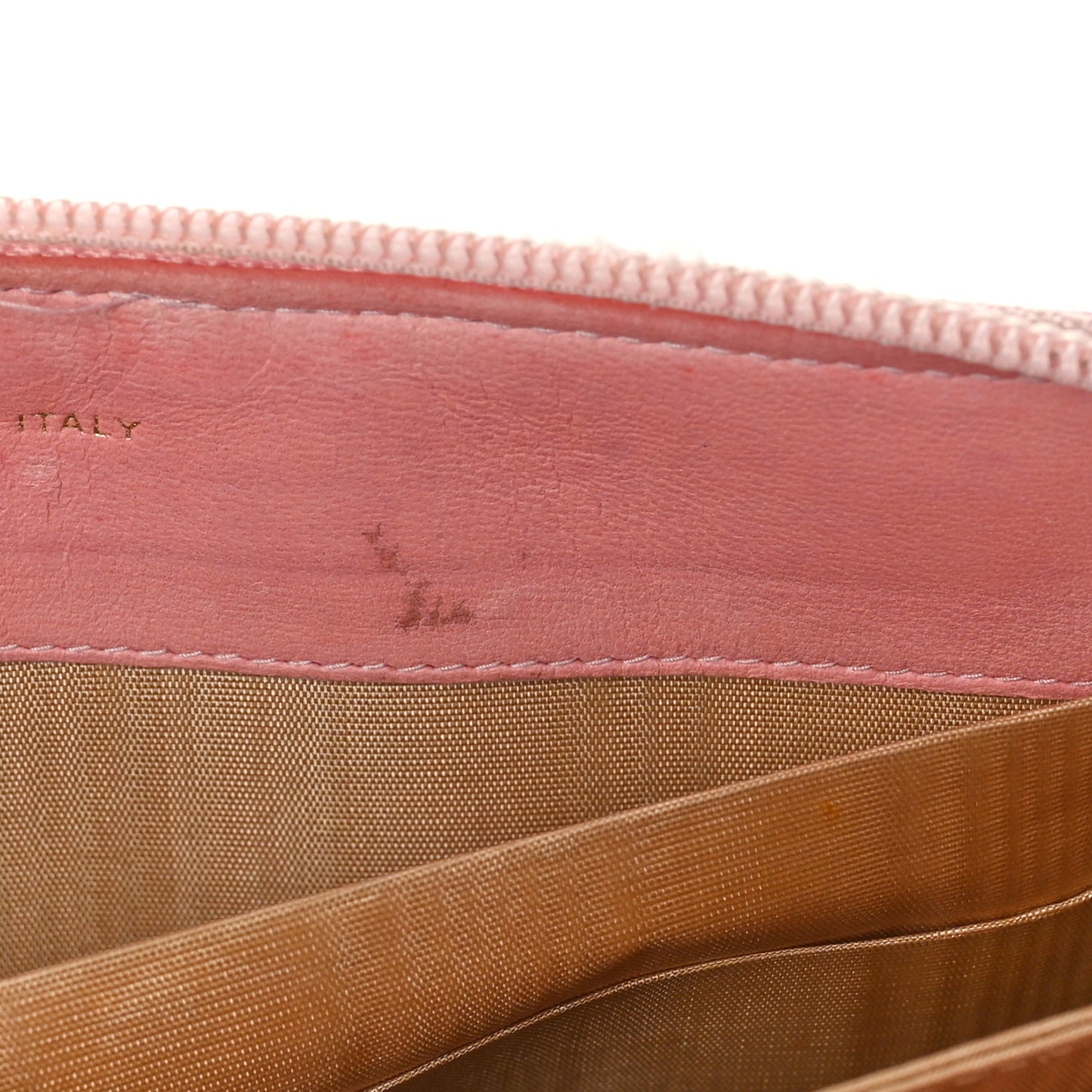 Caviar Large Timeless CC Zip Around Wallet Pink