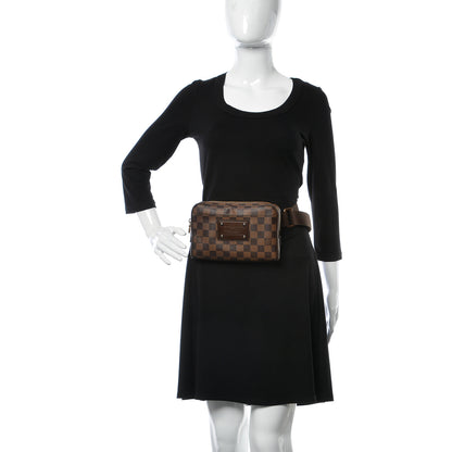 Louis Vuitton Damier Ebene Brooklyn Bum Bag 2 of 14