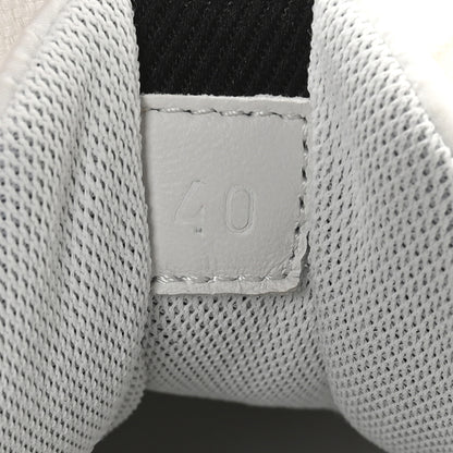 Hermes Parachute Fabric Calfskin Impulse Sneakers 40 White 8 of 10