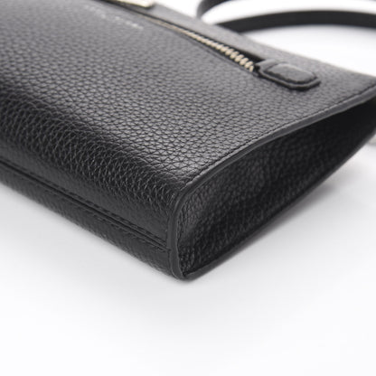 Marc Jacobs Grained Calfskin Small Recruit Crossbody Black 8 of 8