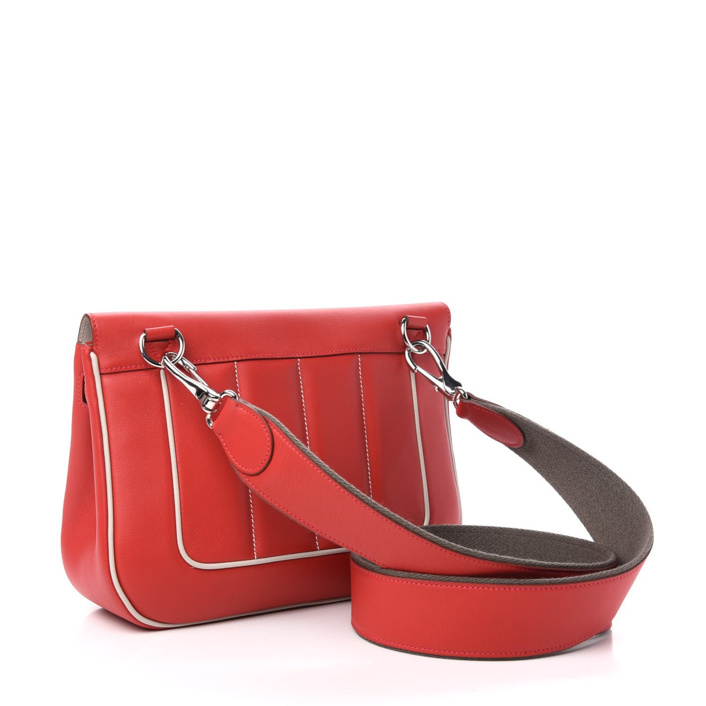 Swift Evercolor Sac Berline 28 Vermillion Gris Perle
