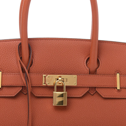 Hermes Togo Birkin 30 Terre Battue 12 of 13