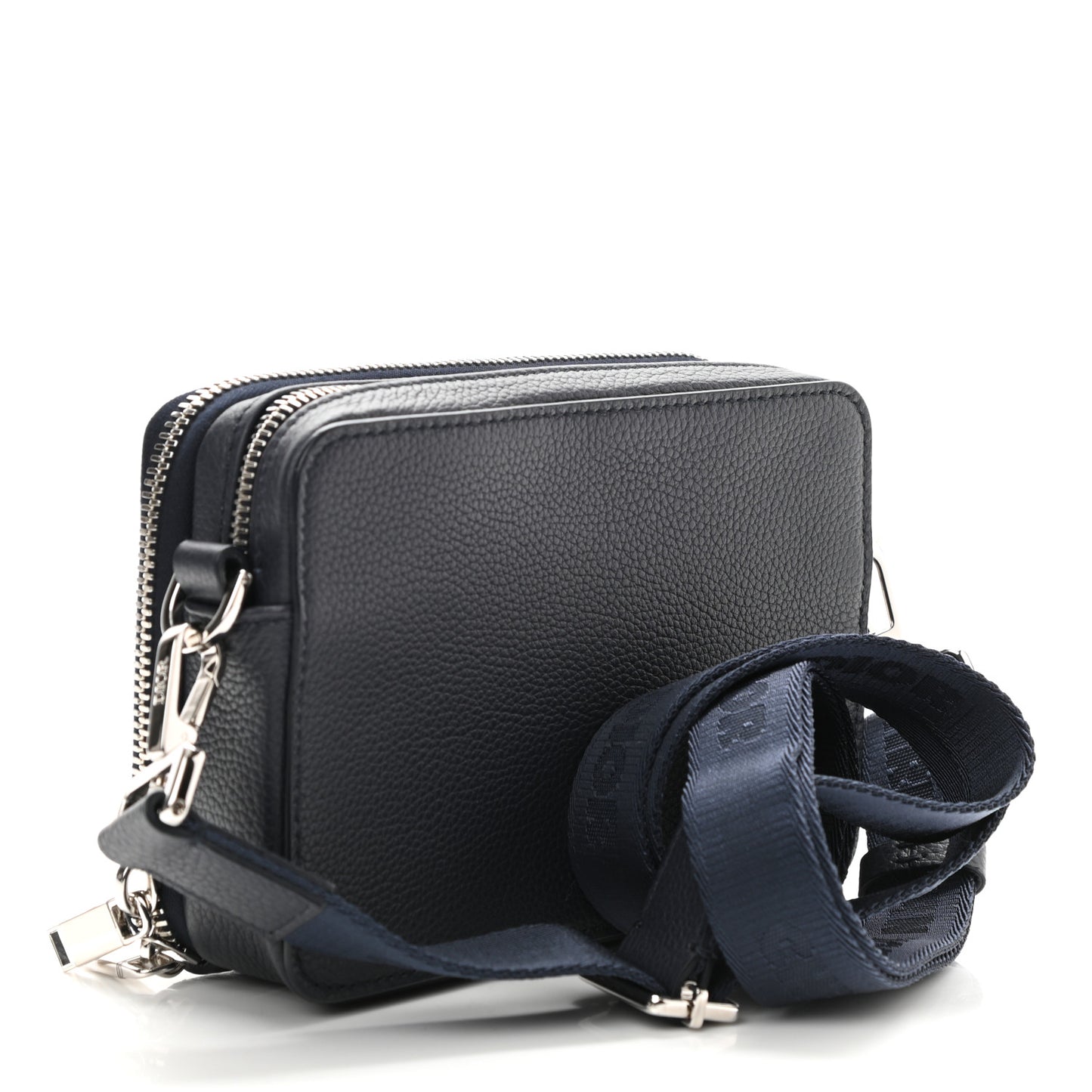 X AIR JORDAN Grained Calfskin Crossbody Blue