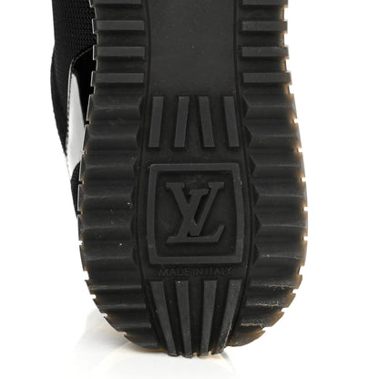 Louis Vuitton Suede Monogram Run Away Sneakers 36 Black 6 of 11