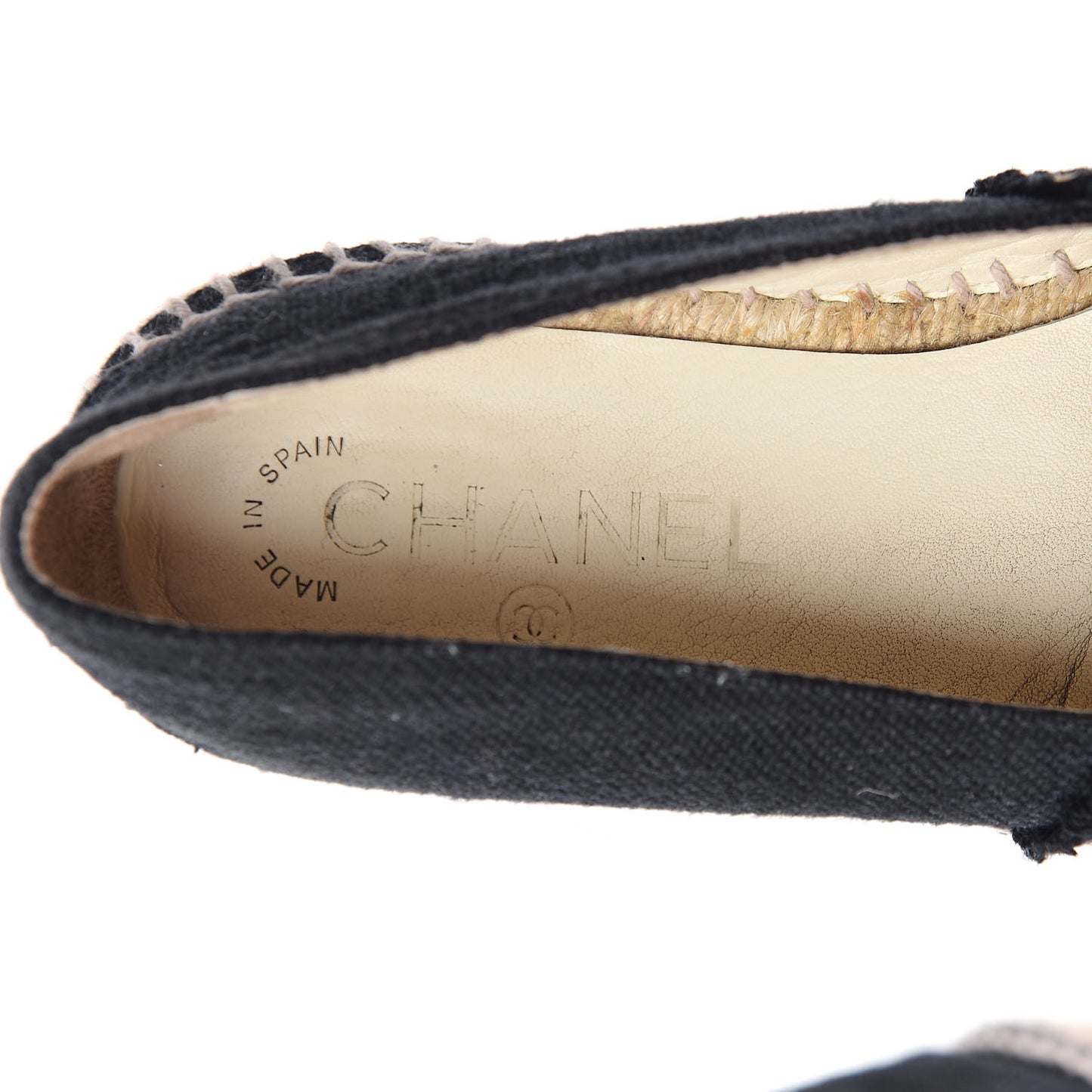 Canvas CC Espadrilles 38 Black