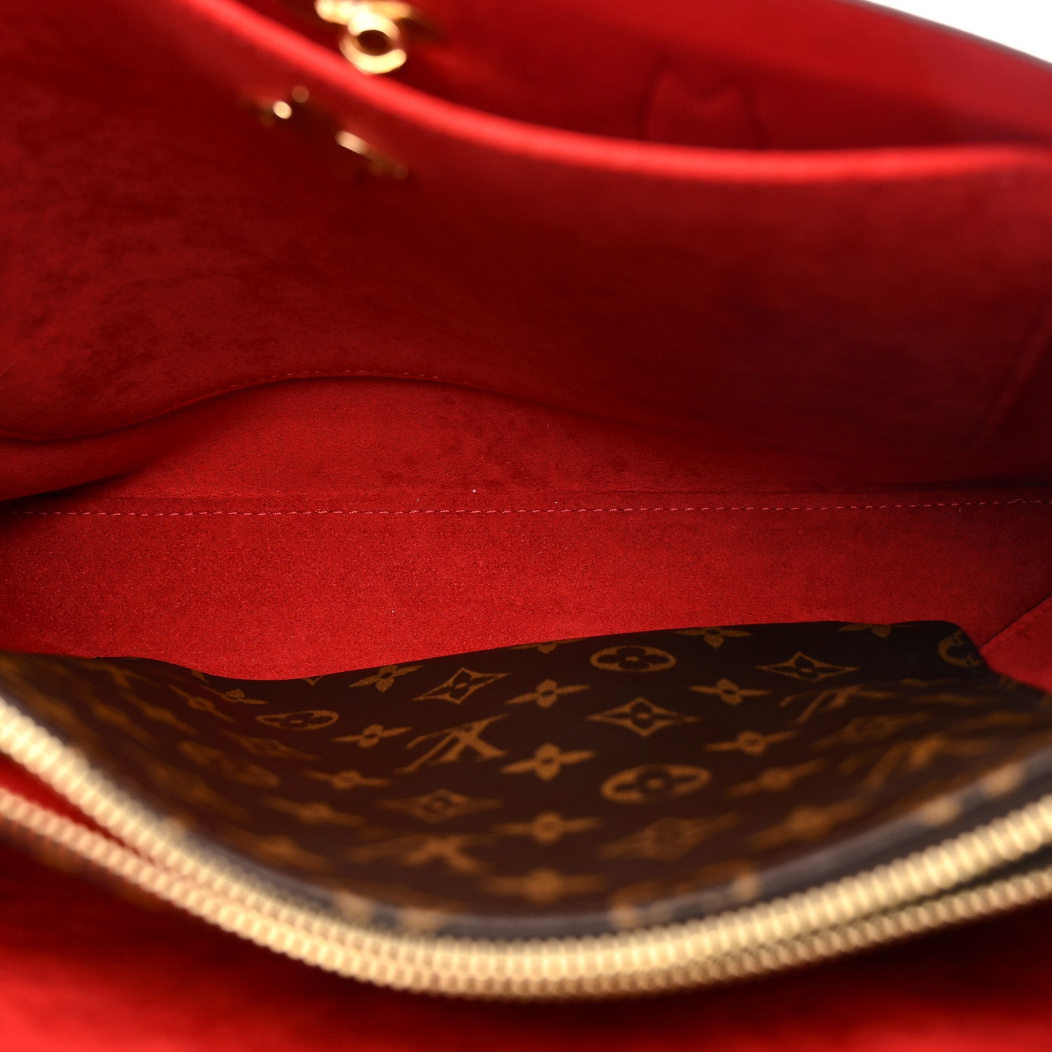 Louis Vuitton Monogram Flower Tote Coquelicot 5 of 10