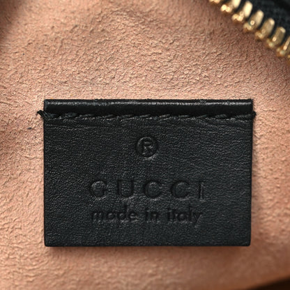 Gucci Suede Patent Web Mini Ophidia Round Shoulder Bag Black 6 of 10