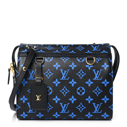 Louis Vuitton Colored Monogram Speedy Amazon PM Blue Black 1 of 9