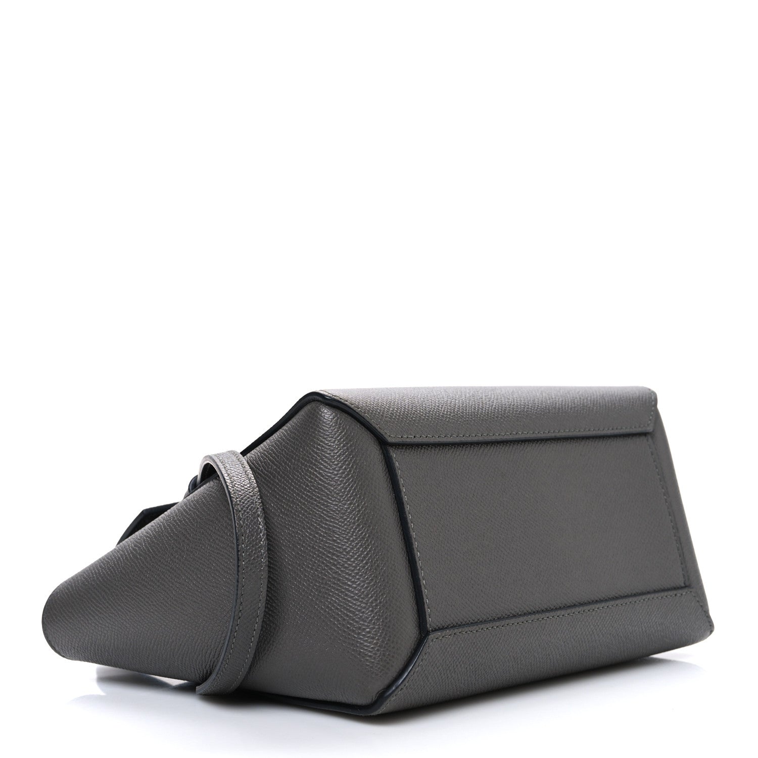 Celine Grained Calfskin Nano Belt Bag Grey 4 of 11