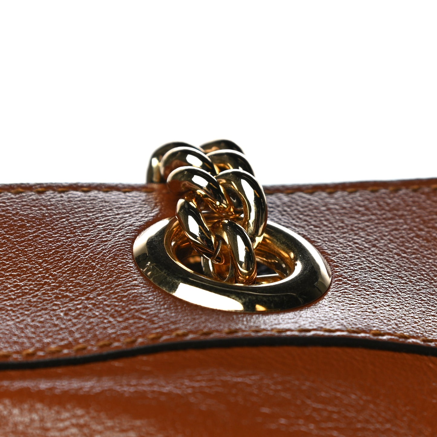 Calfskin Large Rajah Chain Tote Cuir