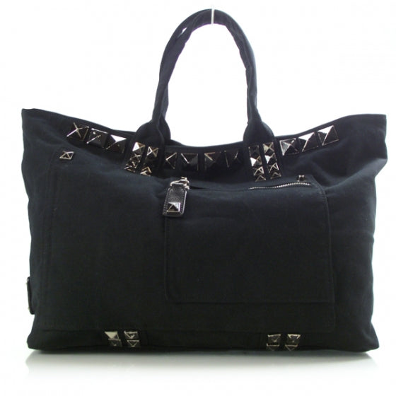 Canvas Studded Sweet Punk Beach Tote