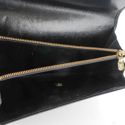 Louis Vuitton Epi Sarah Wallet Black 5 of 7