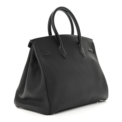 Hermes Togo Birkin 35 Black 3 of 12