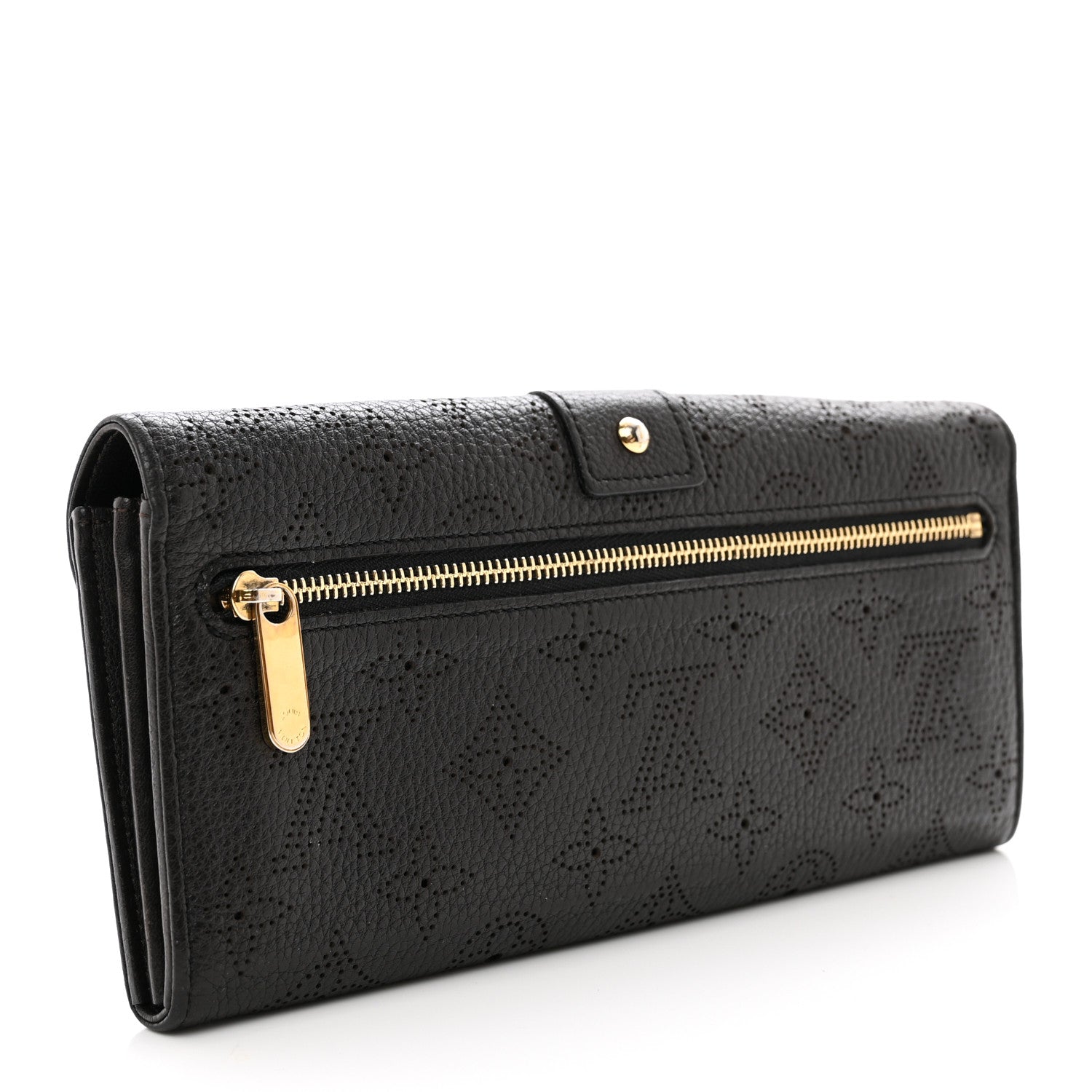 Louis Vuitton Mahina Amelia Clutch Wallet Black 3 of 6