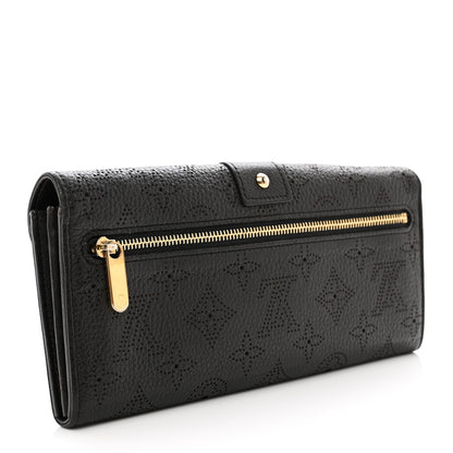 Louis Vuitton Mahina Amelia Clutch Wallet Black 3 of 6
