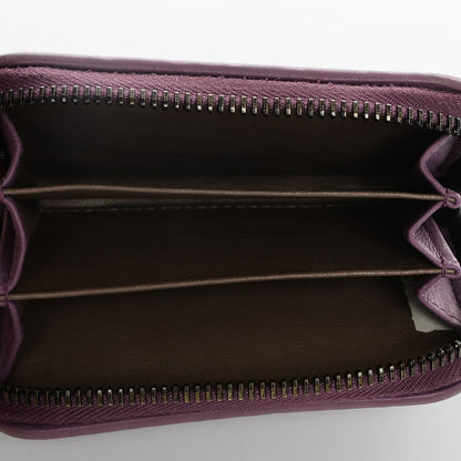 Bottega Veneta Nappa Intrecciato Zip Around Coin Purse Peony 8 of 13
