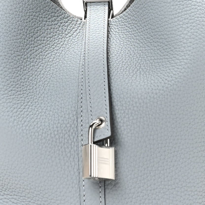 Hermes Taurillon Clemence Picotin Lock 22 MM Gris Pantin 7 of 12