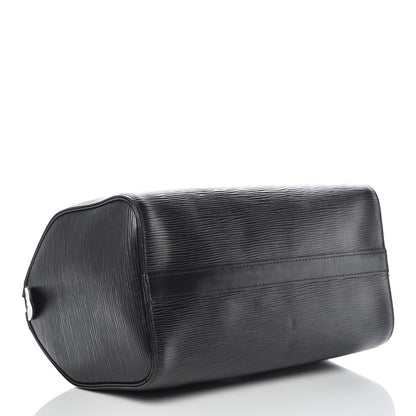 Louis Vuitton Epi Speedy 25 Black 4 of 13
