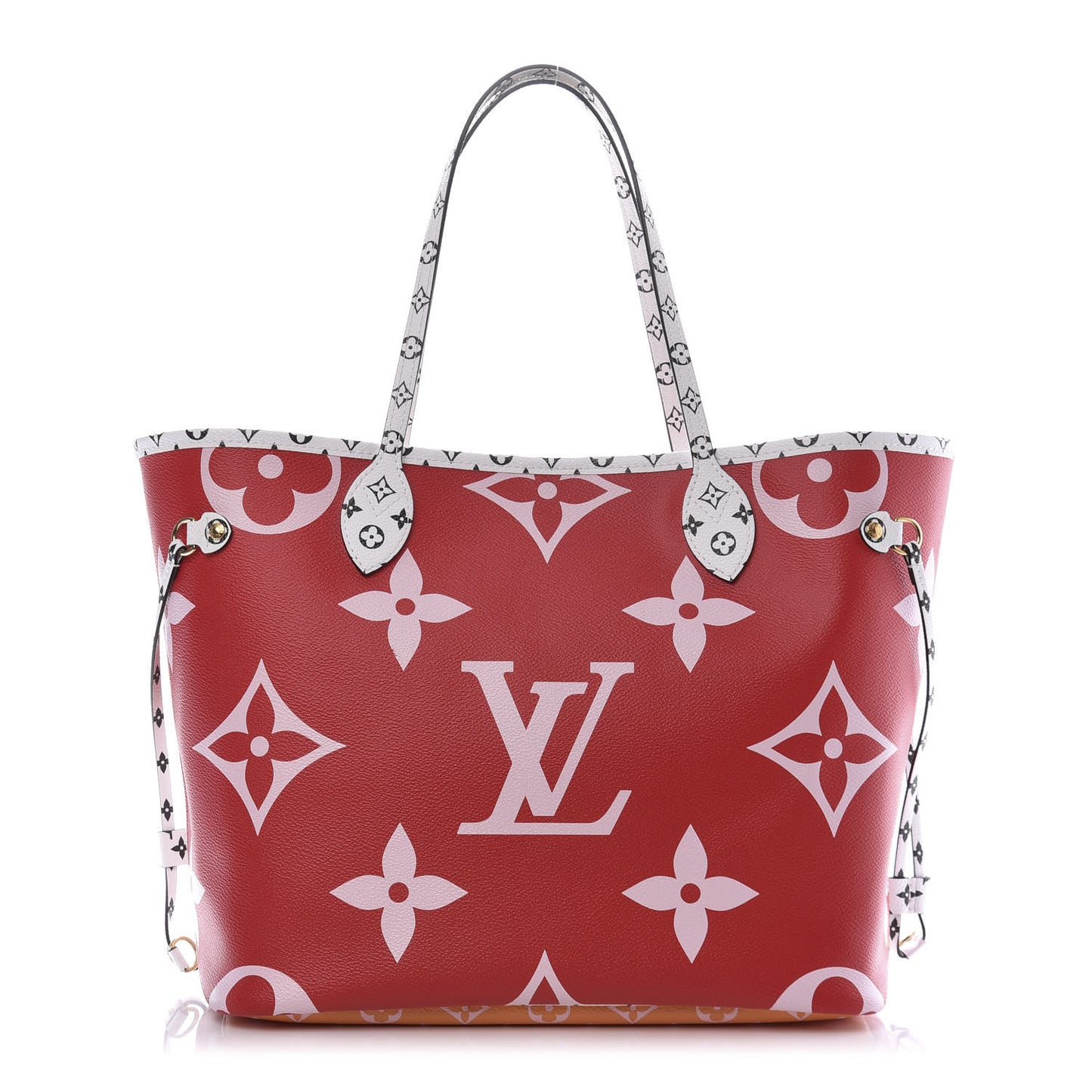 Monogram Giant Neverfull MM Rouge