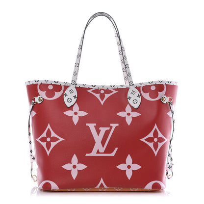 Louis Vuitton Monogram Giant Neverfull MM Rouge 1 of 11
