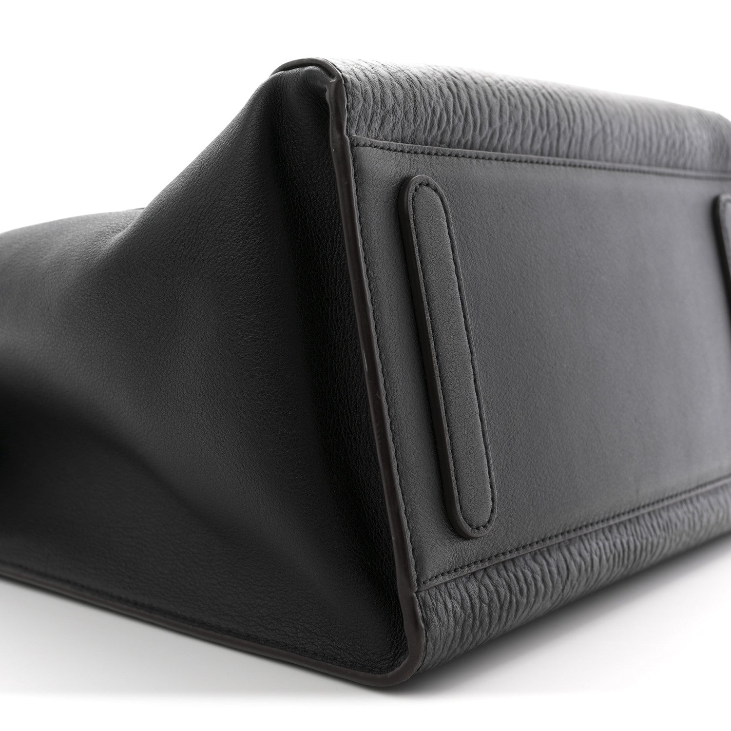 MCM Visetos Calfskin Essential Bucket Bag Black 9 of 10