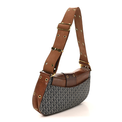 Christian Dior Monogram Calfskin Street Chic Columbus Ave Bag Brown 3 of 10