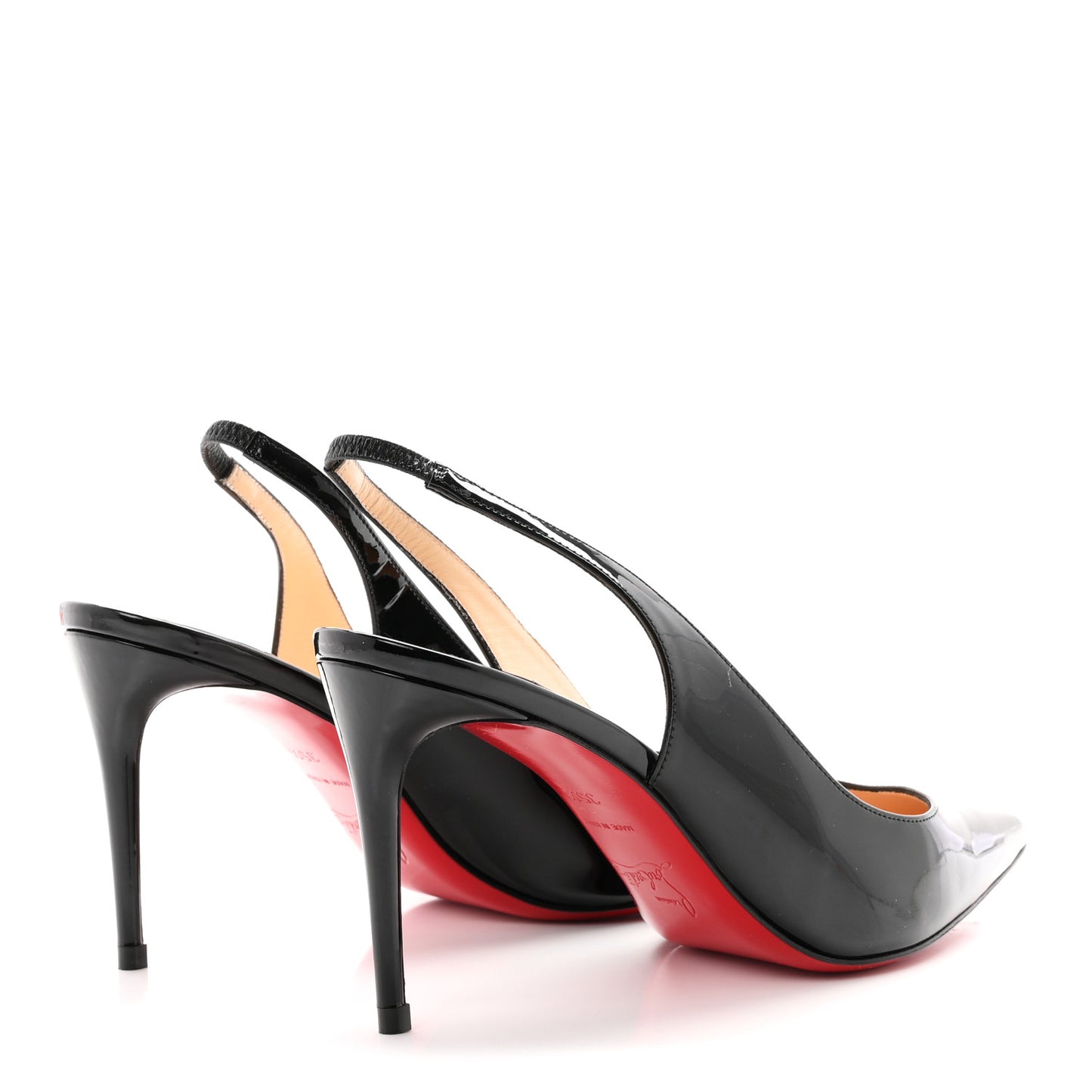 Patent Kate Sling 85 Pumps 35.5 Black