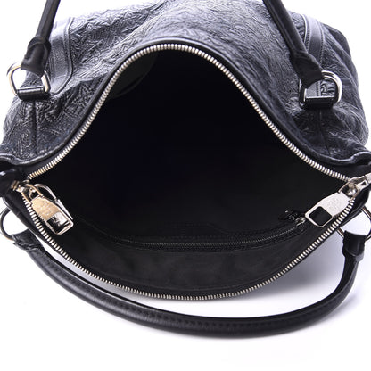 Louis Vuitton Monogram Lambskin Antheia Ixia PM Black 5 of 14