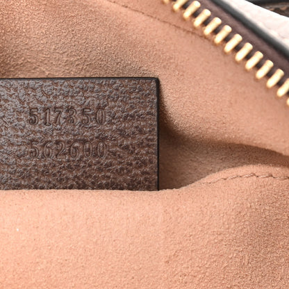 Gucci GG Supreme Monogram Web Mini Ophidia Shoulder Bag Brown 7 of 10