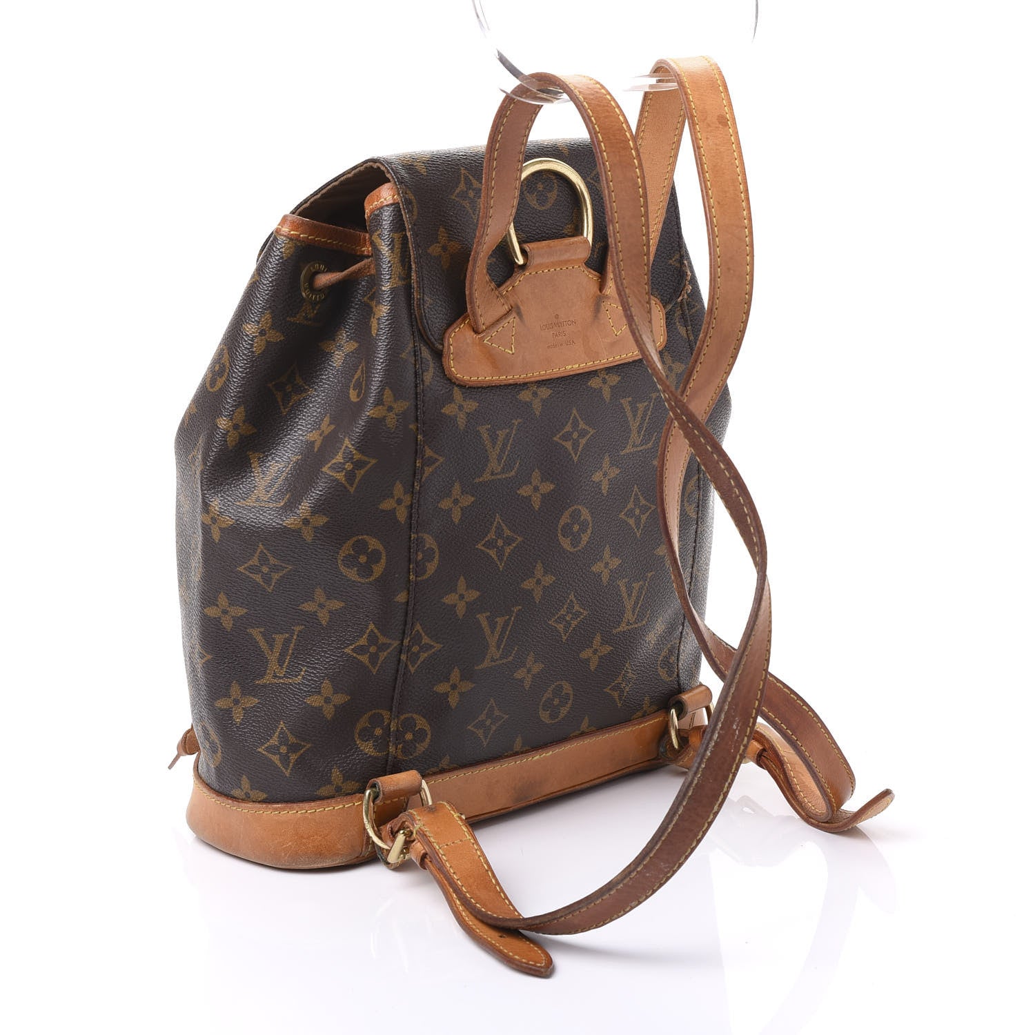 Louis Vuitton Monogram Montsouris MM Backpack 2 of 10