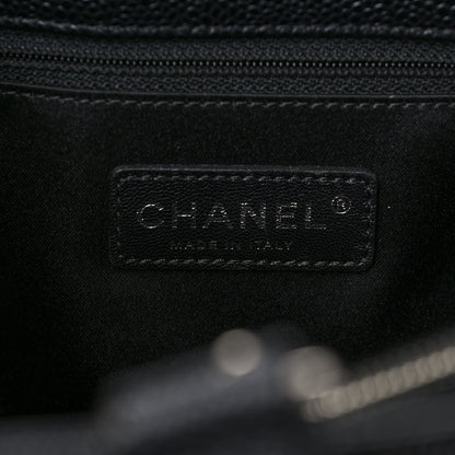 Chanel Caviar Quilted Grand Shopping Tote GST Black 6 of 8